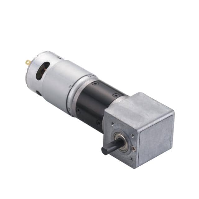 MOT-IG42CRGM 24-1_640px Electric motor with gearbox isolated on white