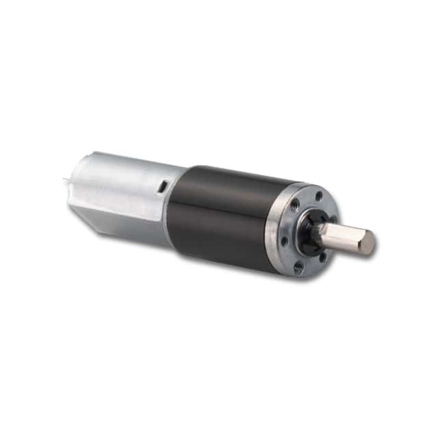 DC electric motor isolated on white background.