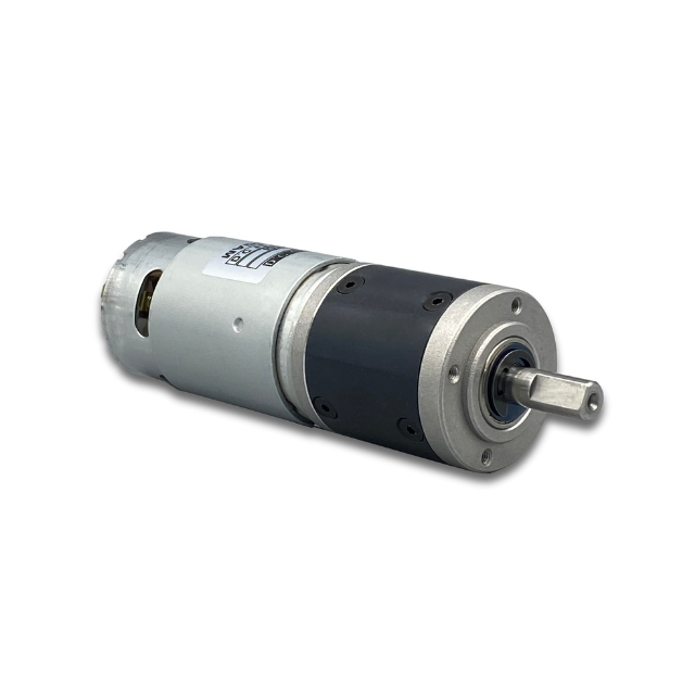 PGM-38P.jpg Industrial electric motor isolated on white background.