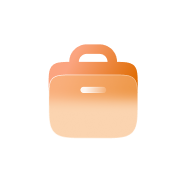 Illustration of a briefcase icon